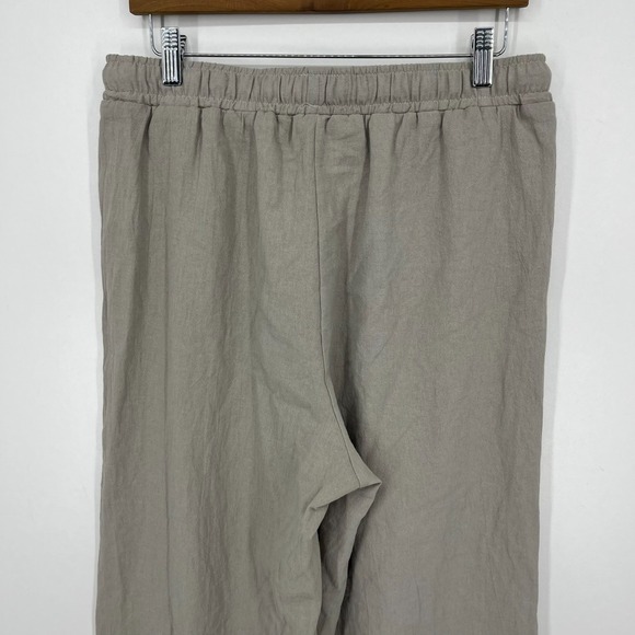 Ouku Pants Men's Size L Gray Cotton Straight Leg 100% Cotton Relaxed New NWT - Picture 8 of 12